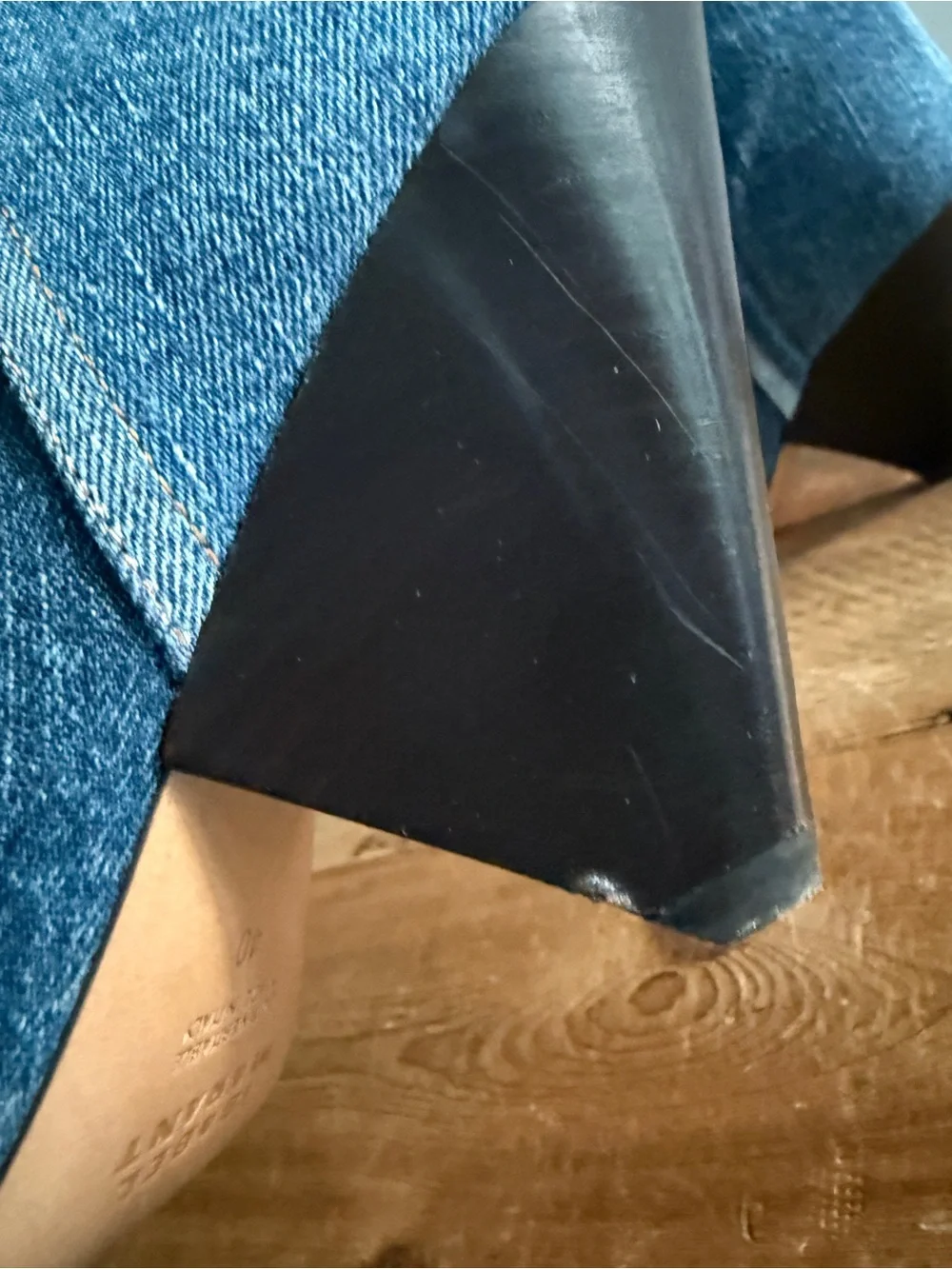 Isabel Marant Miyako Denim Pointed Toe Ankle Boots Size 40